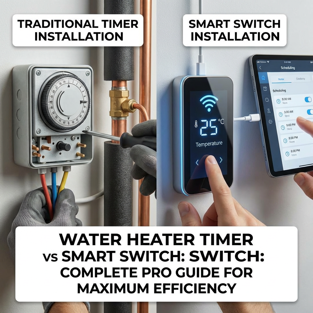 Detail view: Water Heater Timer vs Smart Switch Installation: Complete Pro Guide for Maximum Efficiency