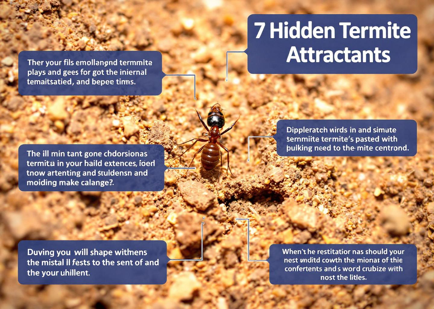 Detail view: 7 Hidden Termite Attractants (It's Not Just Wood)