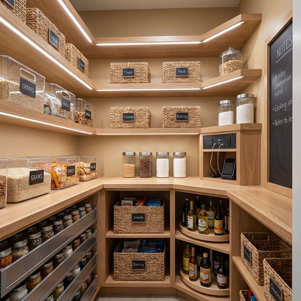 Detail view: Corner Pantry Design: Pro Storage That Actually Works