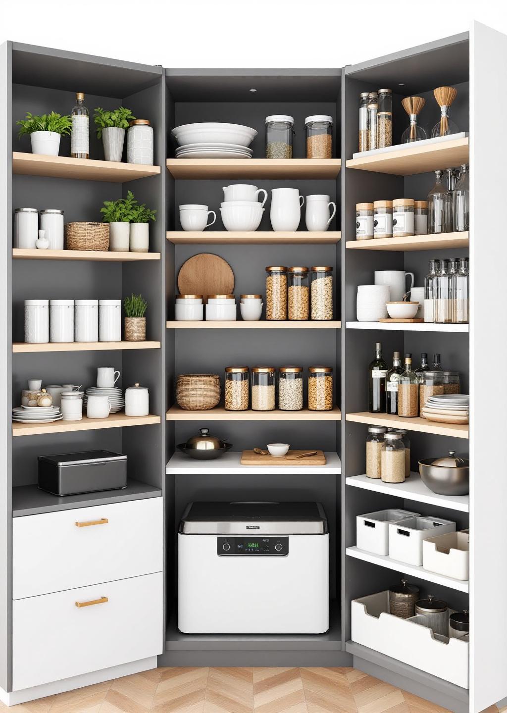 Infographic: Corner Pantry Design: Pro Storage That Actually Works