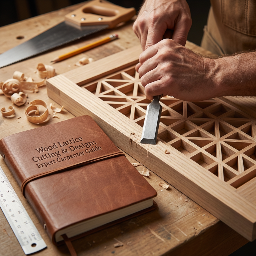 Detail view: Wood Lattice Cutting & Design: Expert Carpenter Guide