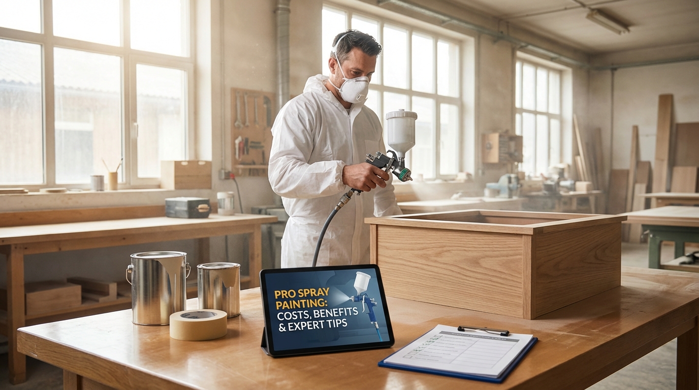 Pro Spray Painting: Costs, Benefits & Expert Tips