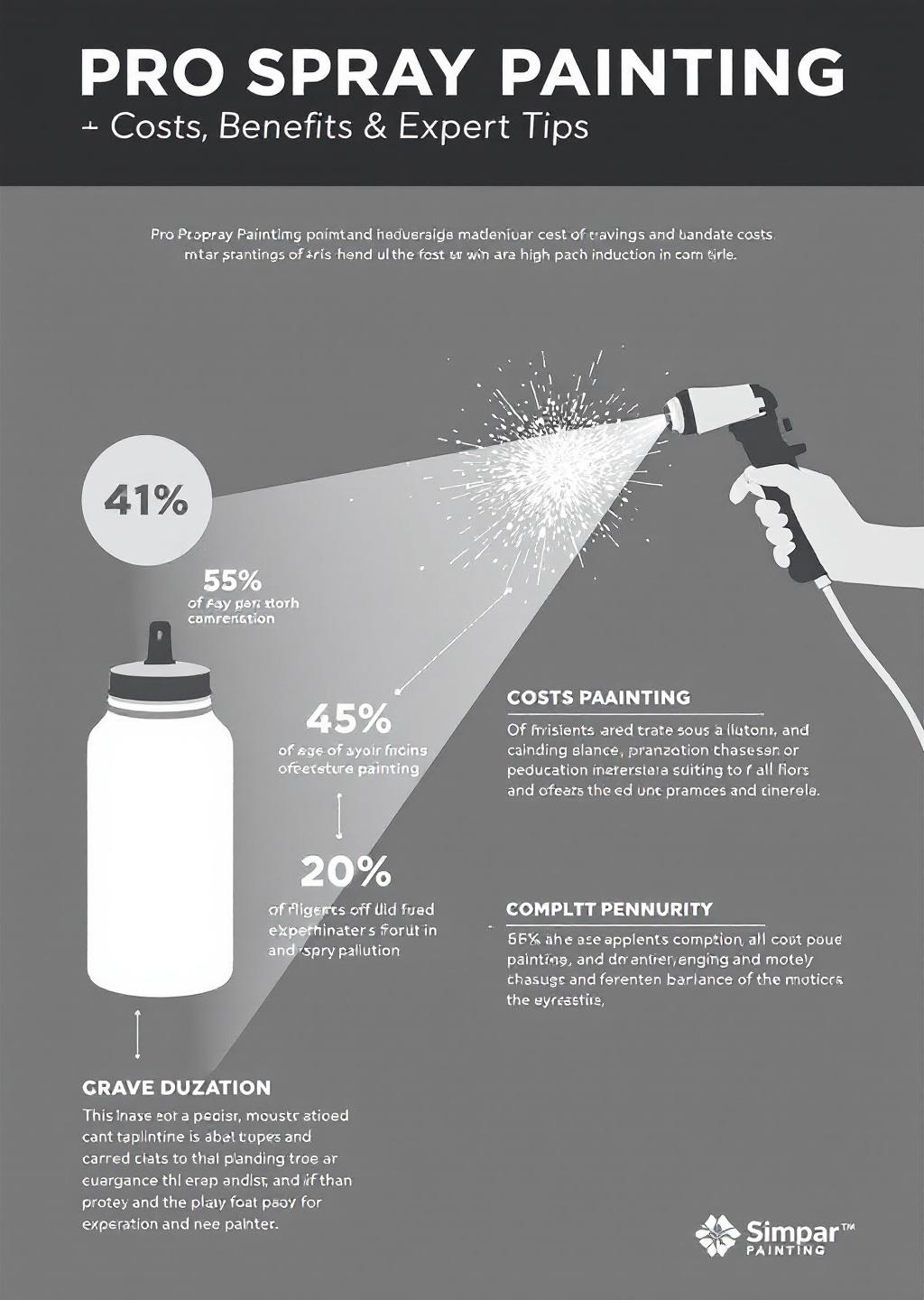 Infographic: Pro Spray Painting: Costs, Benefits & Expert Tips