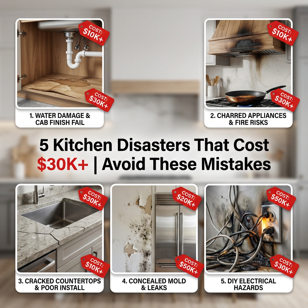Detail view: 5 Kitchen Disasters That Cost $30K+ | Avoid These Mistakes