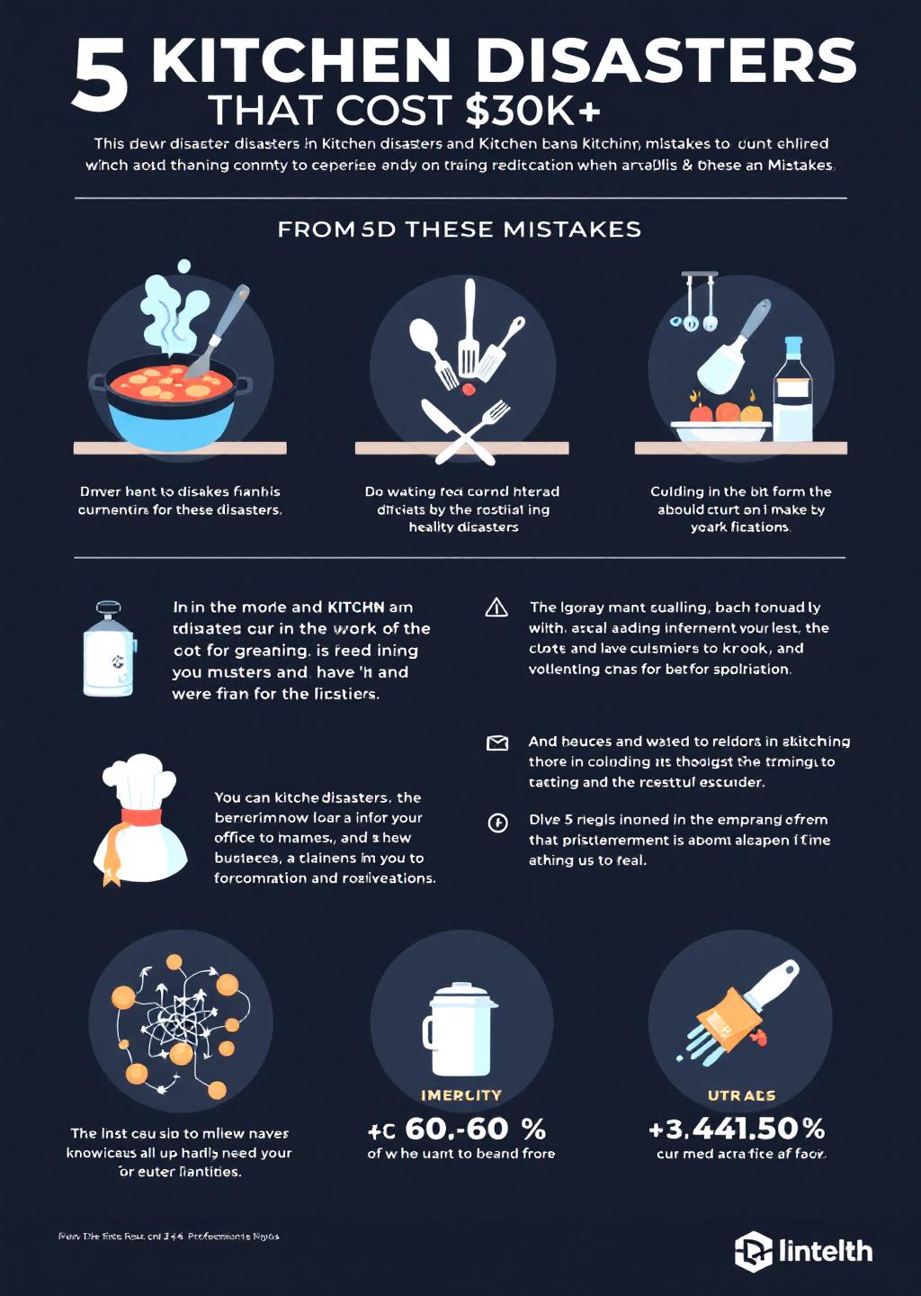 Infographic: 5 Kitchen Disasters That Cost $30K+ | Avoid These Mistakes