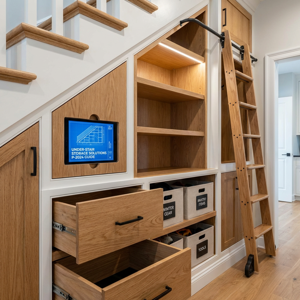 Detail view: Under-Stair Storage Solutions: Professional Guide 2024