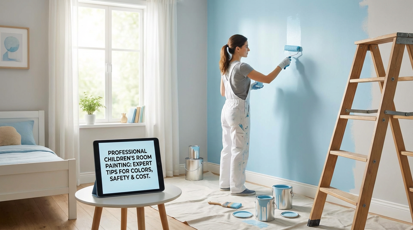 Professional Children's Room Painting: Expert Tips for Colors, Safety & Cost