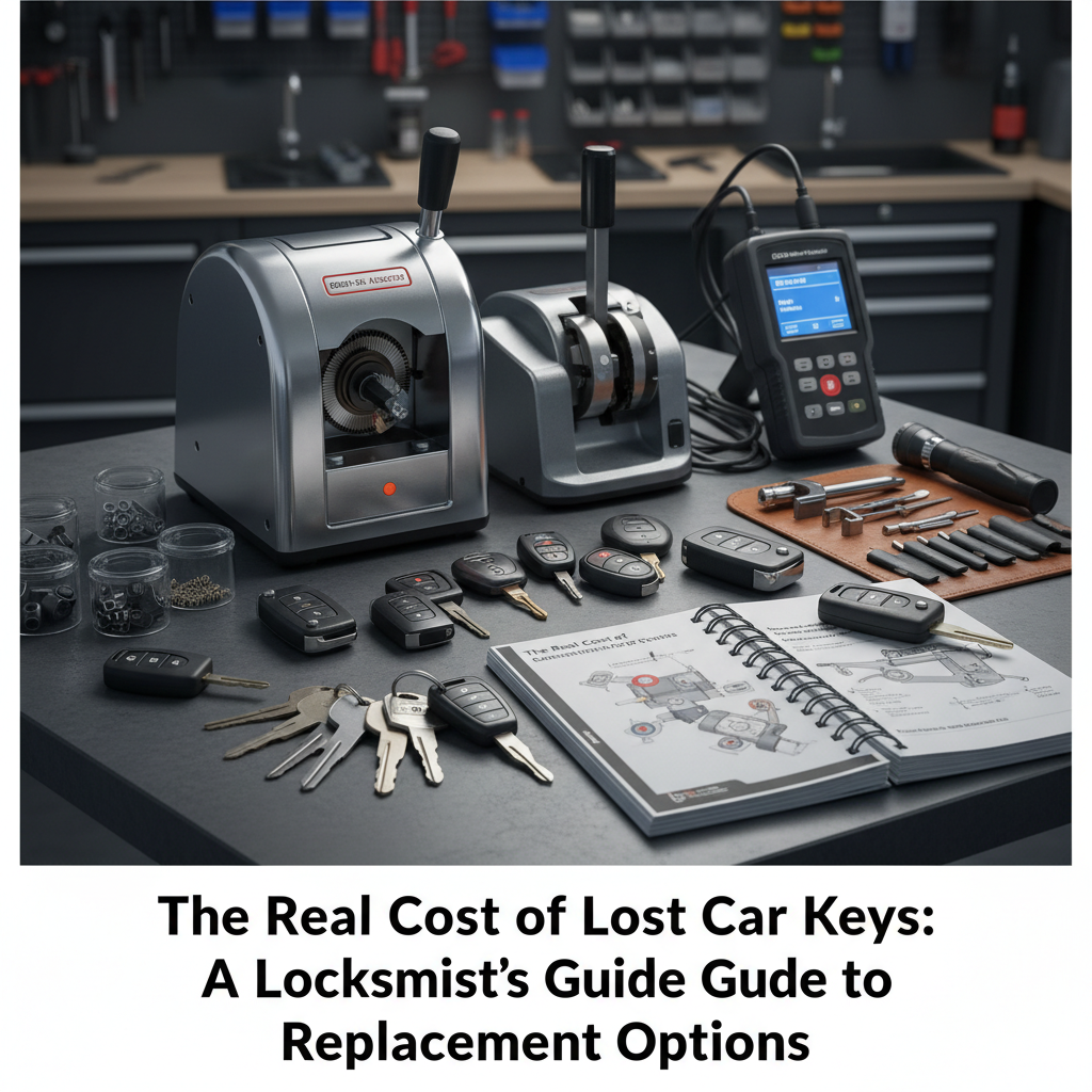 The Real Cost of Lost Car Keys: A Locksmith's Guide to Replacement Options - Professional equipment used for The Real Cost of Lost Car Keys: A Locksmith's Guide to Replacement Options