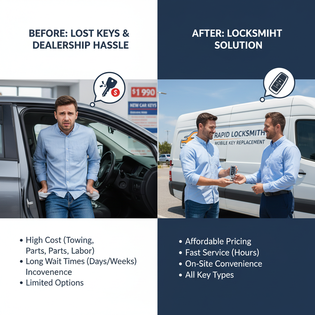 The Real Cost of Lost Car Keys: A Locksmith's Guide to Replacement Options - Comparing options for The Real Cost of Lost Car Keys: A Locksmith's Guide to Replacement Options