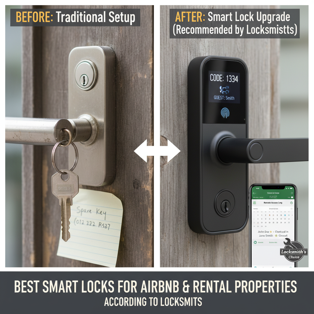 Best Smart Locks for Airbnb & Rental Properties According to Locksmiths - Comparing options for Best Smart Locks for Airbnb & Rental Properties According to Locksmiths