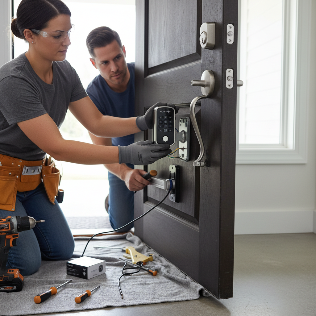 Best Smart Locks for Airbnb & Rental Properties According to Locksmiths - Schlage Encode Smart Wi-Fi Deadbolt - the top choice for locksmith professionals