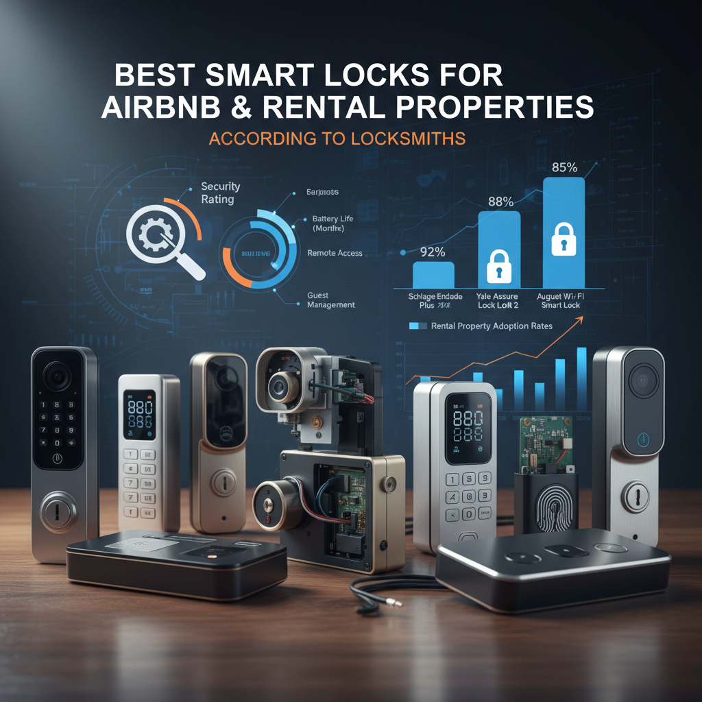 A Locksmith's Guide to Choosing Smart Locks for Rental & Airbnb Properties