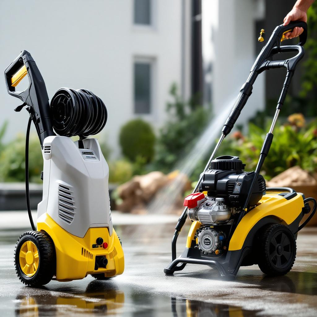 Electric vs. Gas Pressure Washers: What Do Pros Use for Home Projects? - Professional equipment used for Electric vs. Gas Pressure Washers: What Do Pros Use for Home Projects?