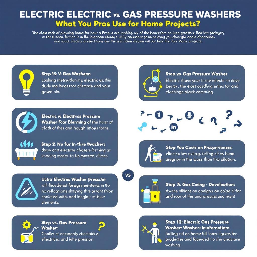 Electric vs. Gas Pressure Washers: What Do Pros Use for Home Projects? - Understanding Electric vs. Gas Pressure Washers: What Do Pros Use for Home Projects? - visual guide
