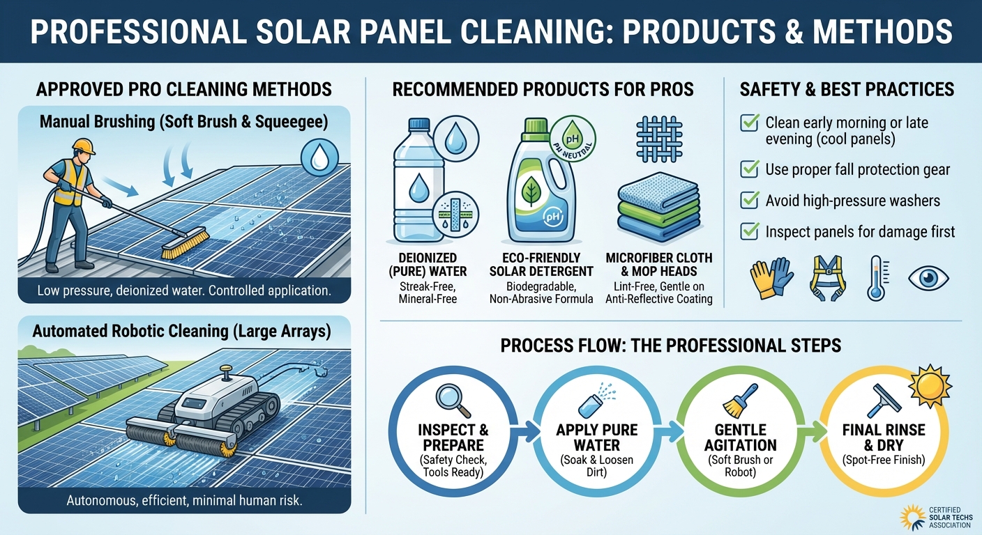 Best Solar Panel Cleaning Products and Methods Pros Use - Understanding Best Solar Panel Cleaning Products and Methods Pros Use - visual guide