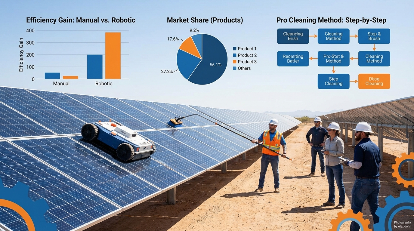 Professional Solar Panel Cleaning Services: 2024 Ultimate Guide to Maximum Efficiency & ROI