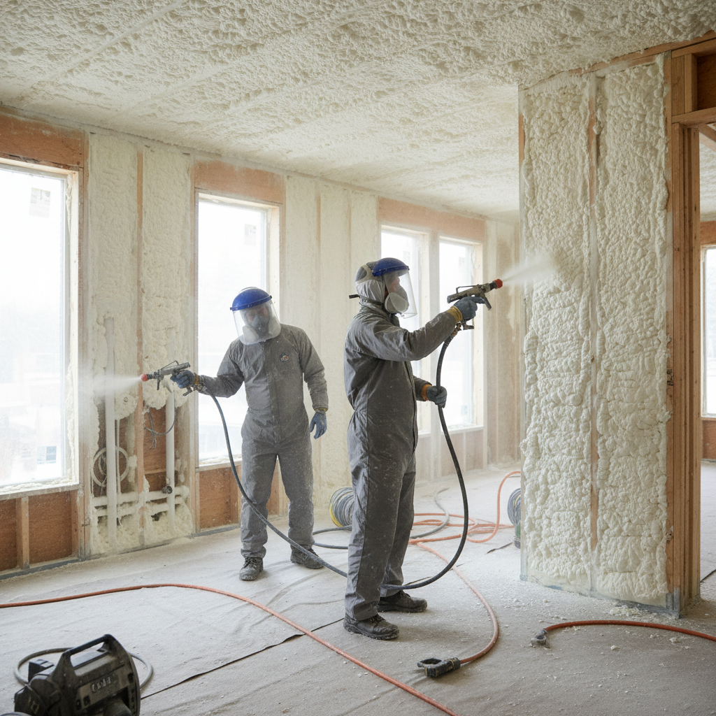 What's the Best Insulation for a Cold Climate? Pros Weigh In - Closed-Cell Spray Foam Insulation - the top choice for insulation professionals