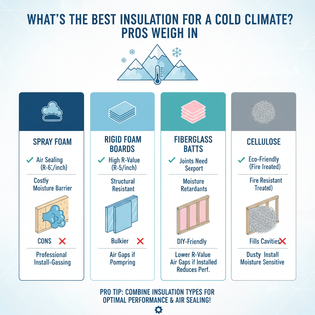What's the Best Insulation for a Cold Climate? Pros Weigh In - Understanding What's the Best Insulation for a Cold Climate? Pros Weigh In - visual guide