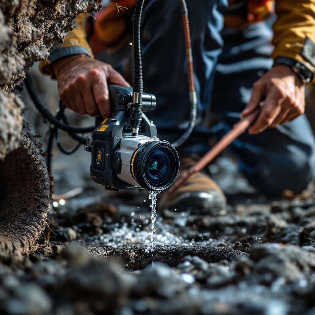 Main Sewer Line Backing Up: What Do Professionals Do First? - Video Camera Inspection - the top choice for sewer-drain professionals