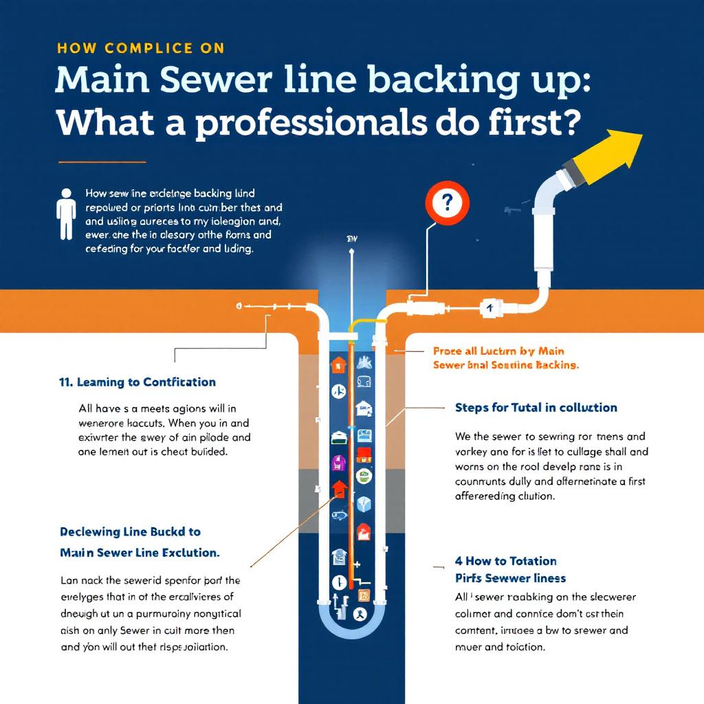 Main Sewer Line Backing Up: What Do Professionals Do First? - Understanding Main Sewer Line Backing Up: What Do Professionals Do First? - visual guide