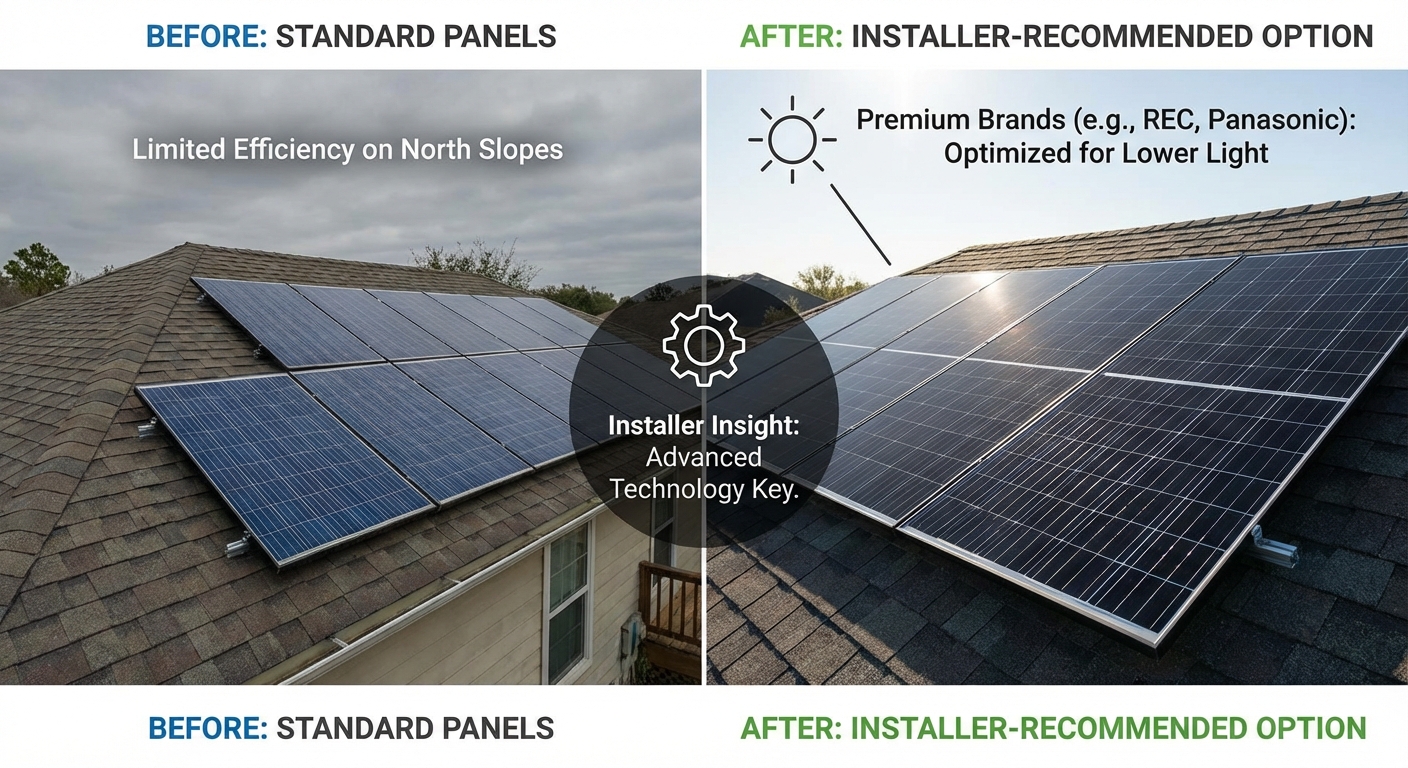 Top Solar Panel Brands for North-Facing Roofs: What Do Installers Recommend? - Comparing options for Top Solar Panel Brands for North-Facing Roofs: What Do Installers Recommend?