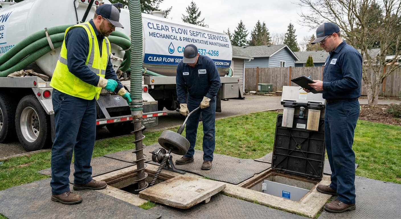 Tree Roots in Septic Lines: How Do Pros Solve This Problem? - Mechanical Removal with Preventative Maintenance - the top choice for septic professionals