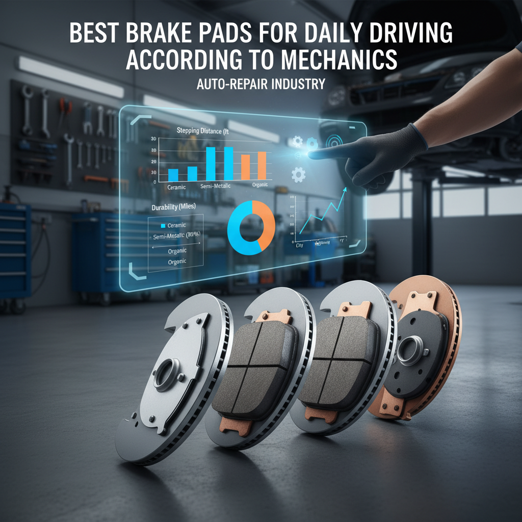 Best Brake Pads for Daily Driving & Commuting (2024): Quiet, Clean, & Reliable Stopping Power