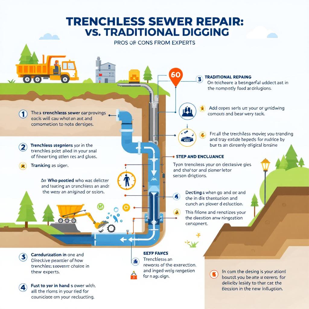 Trenchless Sewer Repair vs. Traditional Digging: Pros and Cons from Experts - Understanding Trenchless Sewer Repair vs. Traditional Digging: Pros and Cons from Experts - visual guide