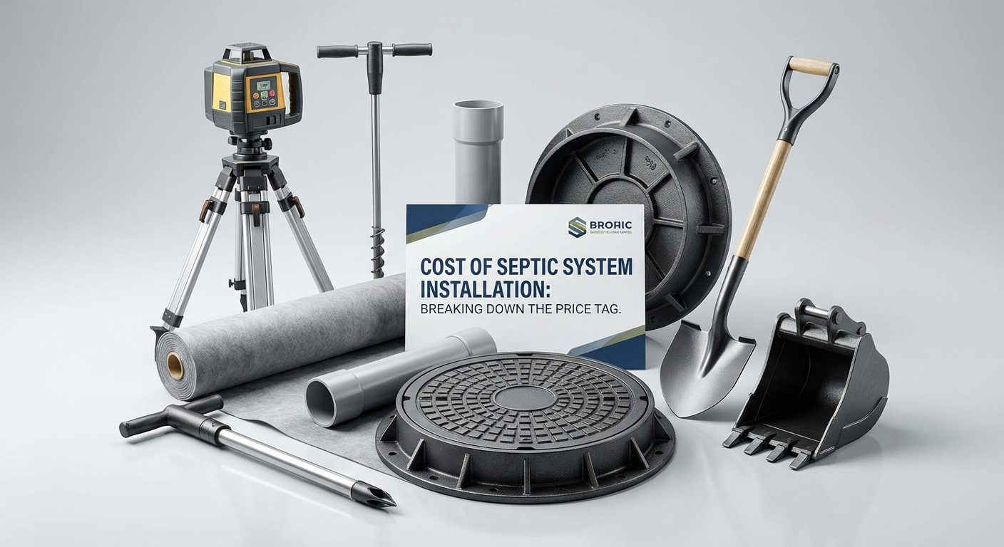 Cost of Septic System Installation: Breaking Down the Price Tag - Professional equipment used for Cost of Septic System Installation: Breaking Down the Price Tag