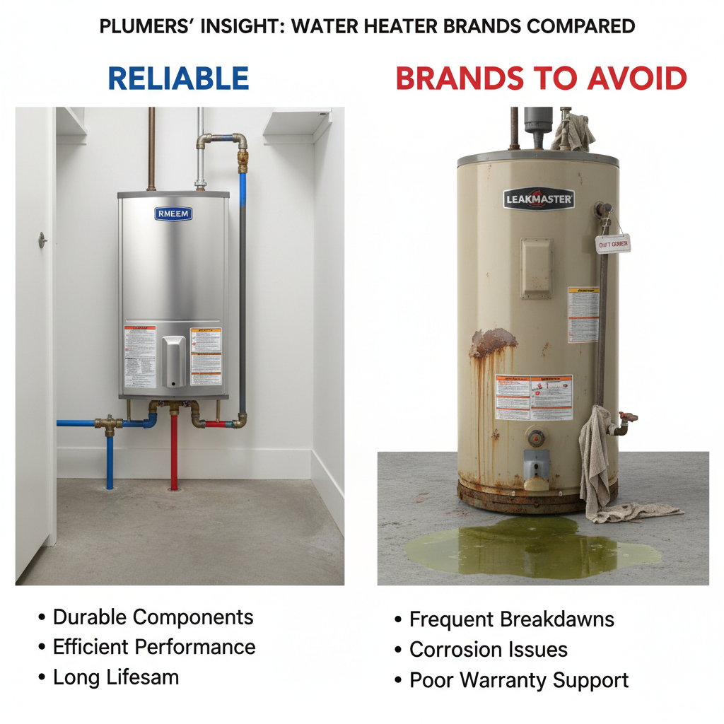 Worst Water Heater Brands According to Plumbers: Brands to Avoid & Why - Comparing options for Worst Water Heater Brands According to Plumbers: Brands to Avoid & Why