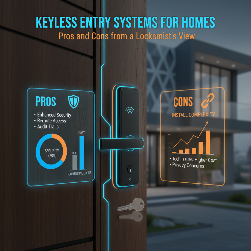 A Locksmith's Analysis of Residential Keyless Entry Systems: Security, Convenience, and Cost
