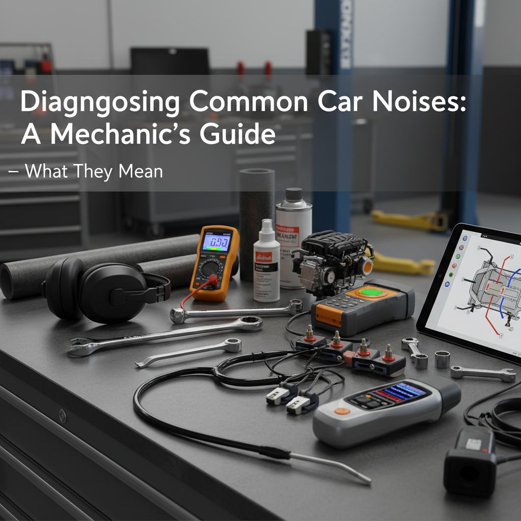 Diagnosing Common Car Noises: A Mechanic's Guide to What They Mean - Professional equipment used for Diagnosing Common Car Noises: A Mechanic's Guide to What They Mean