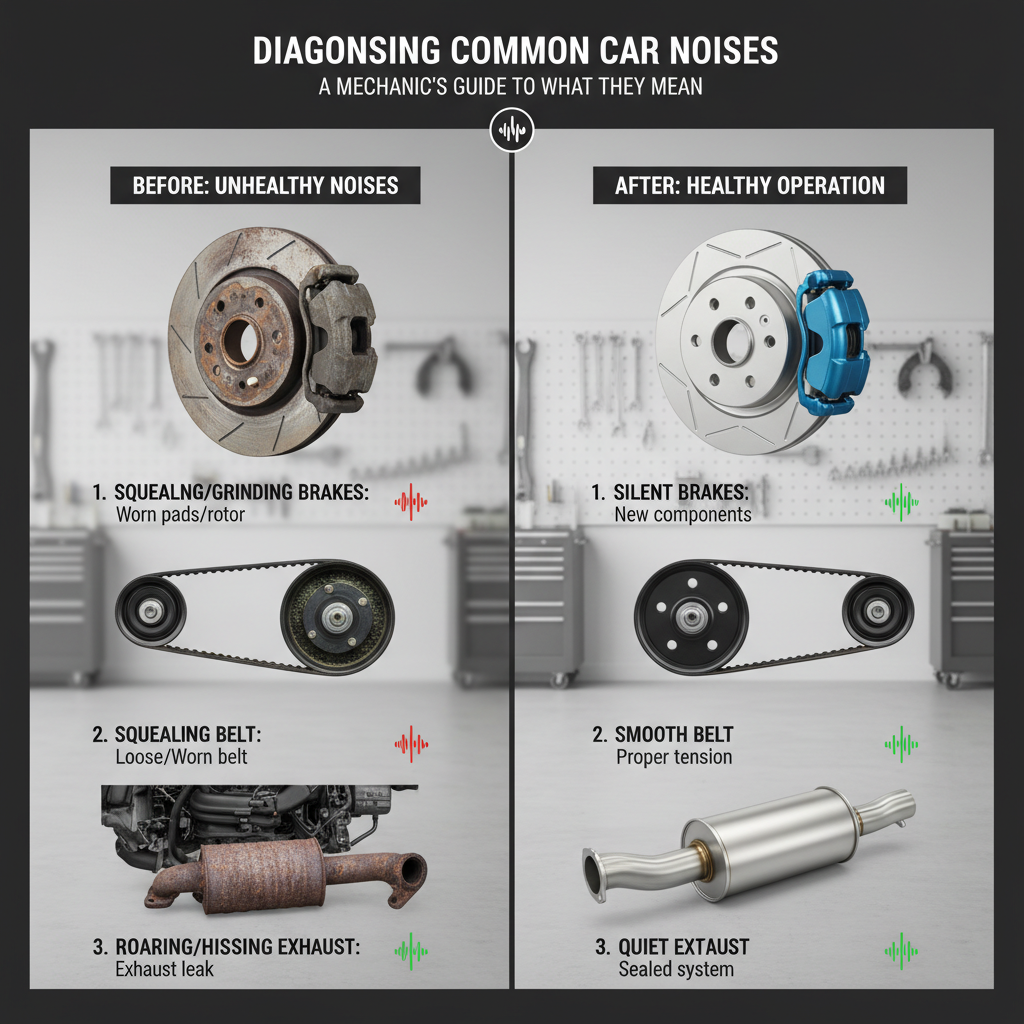 Diagnosing Common Car Noises: A Mechanic's Guide to What They Mean - Comparing options for Diagnosing Common Car Noises: A Mechanic's Guide to What They Mean