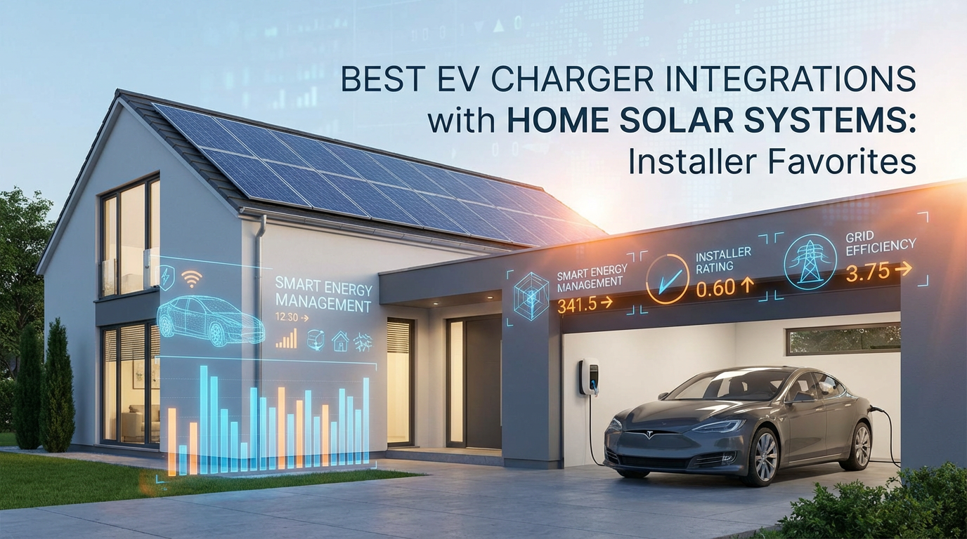 Best EV Chargers for Home Solar: Maximize Self-Consumption & Savings in 2024