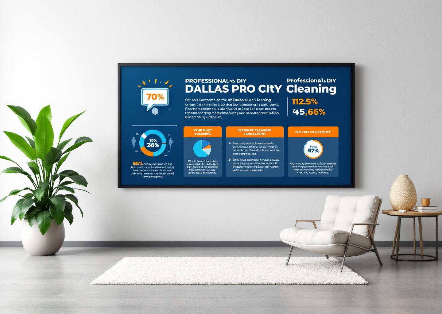 An analysis of professional versus do-it-yourself air duct cleaning methods, focusing on effectiveness, cost, and safety recommendations from Dallas-based industry experts.