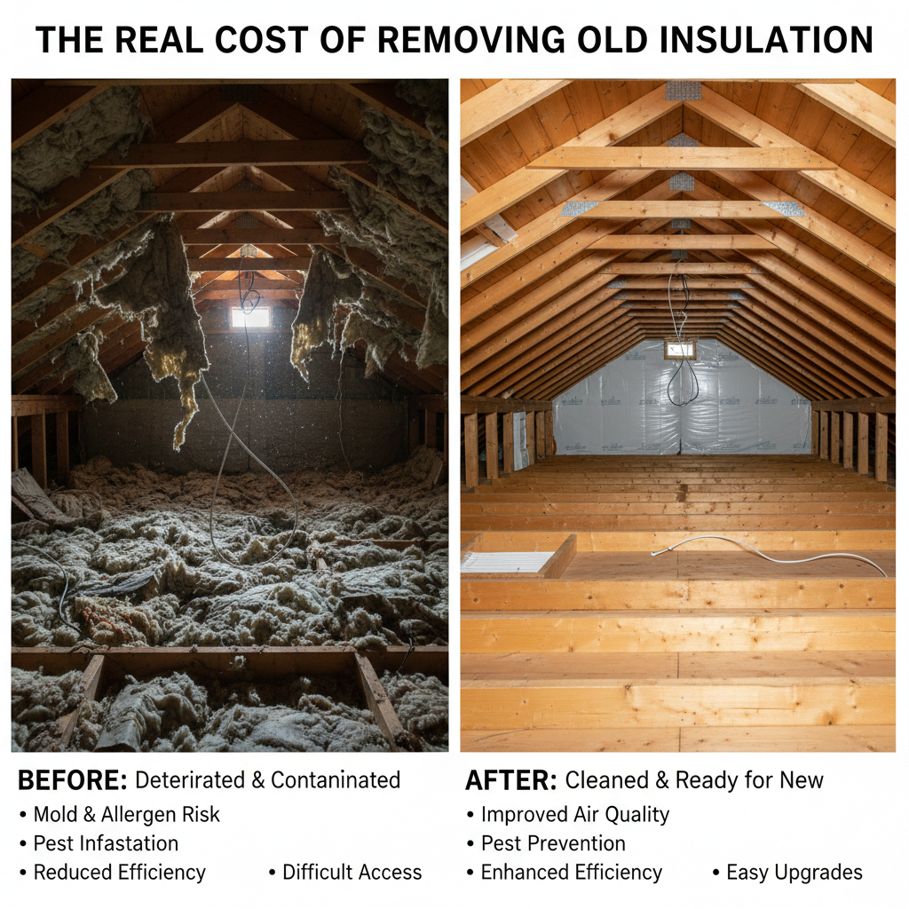The Real Cost of Removing Old Insulation: What to Expect - Comparing options for The Real Cost of Removing Old Insulation: What to Expect
