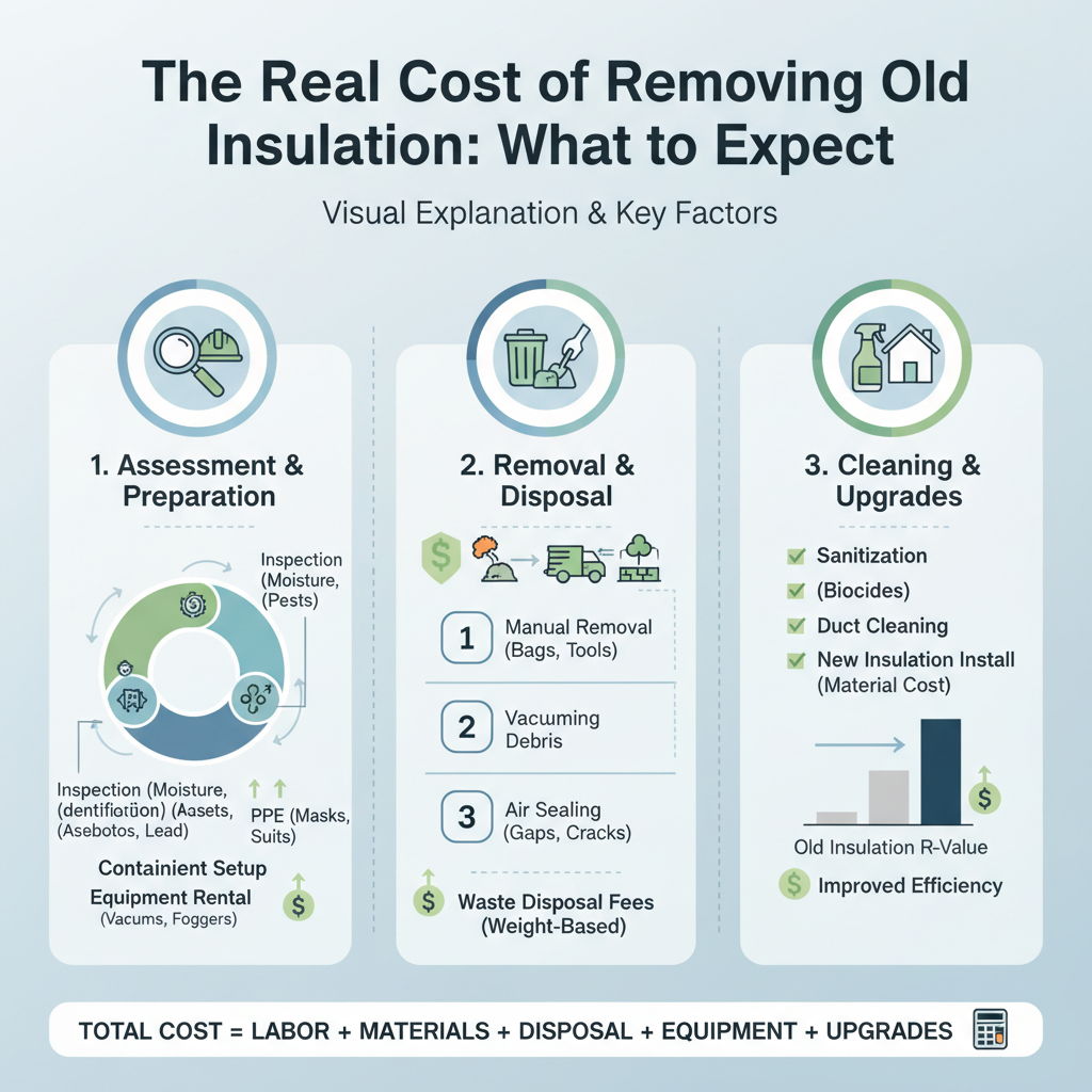 The Real Cost of Removing Old Insulation: What to Expect - Understanding The Real Cost of Removing Old Insulation: What to Expect - visual guide