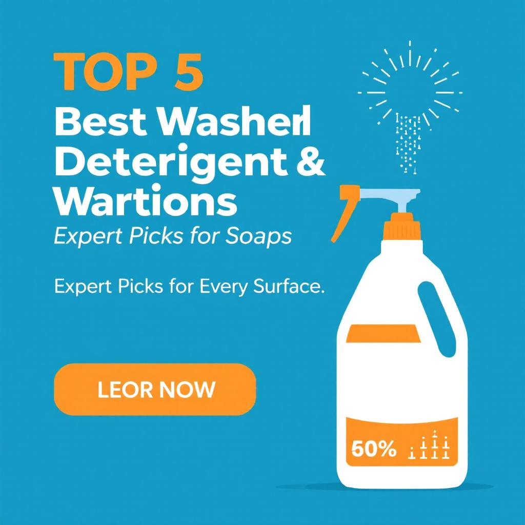 Best Pressure Washer Detergents: Expert Guide for Every Surface