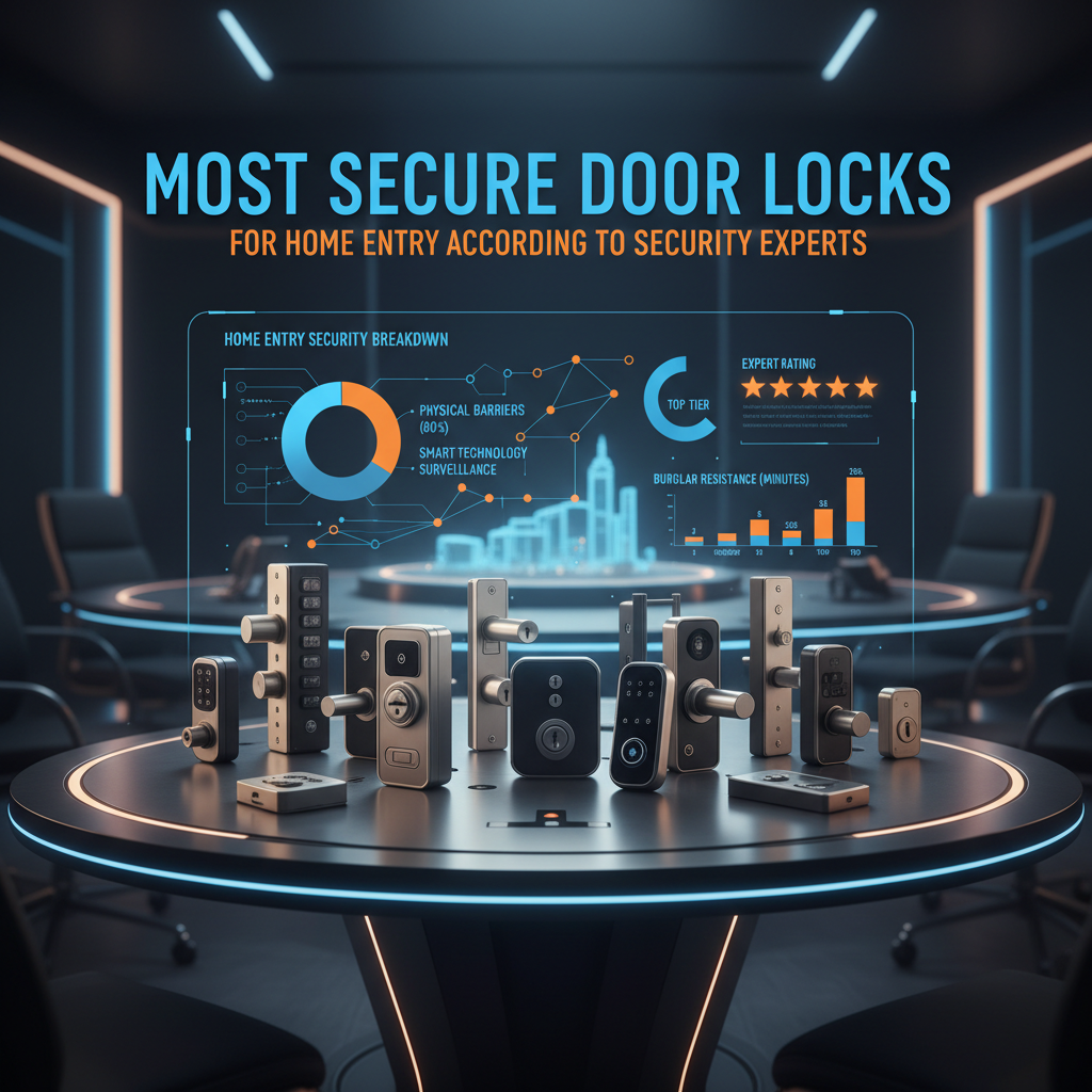 Most Secure Door Locks for Home Entry According to Security Experts and Locksmiths