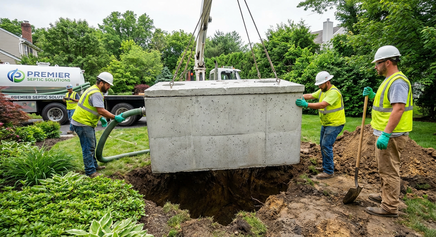 Concrete vs. Plastic Septic Tanks: Which Do Septic Pros Prefer? - Concrete Septic Tanks - the top choice for septic professionals