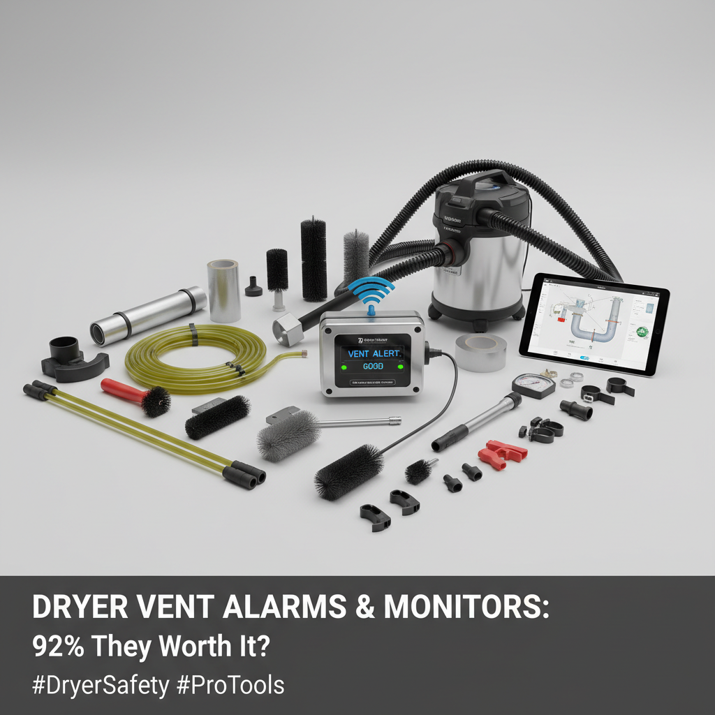 Dryer Vent Alarms & Monitors: Are They Worth It? (#% Pros Use Them) - Professional equipment used for Dryer Vent Alarms & Monitors: Are They Worth It? (#% Pros Use Them)