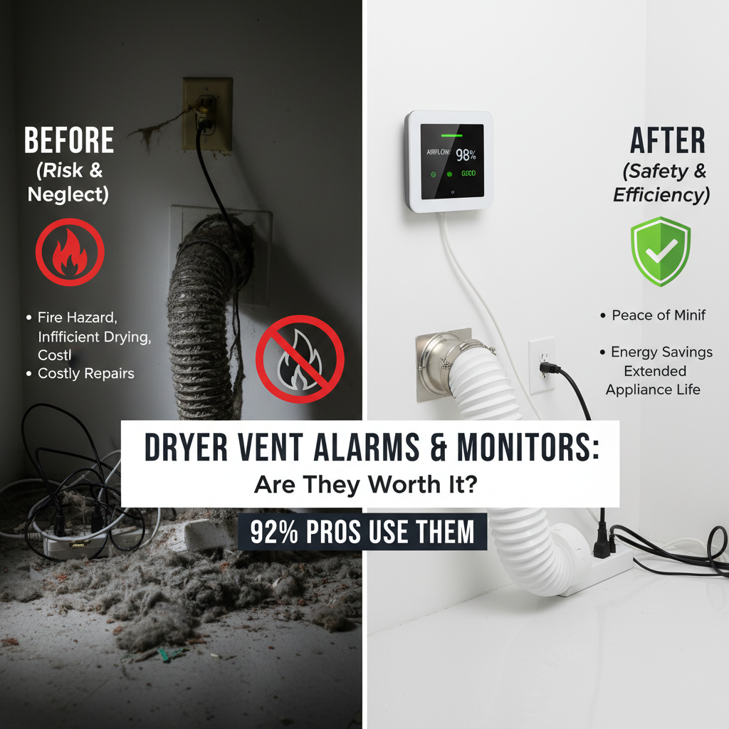 Dryer Vent Alarms & Monitors: Are They Worth It? (#% Pros Use Them) - Comparing options for Dryer Vent Alarms & Monitors: Are They Worth It? (#% Pros Use Them)