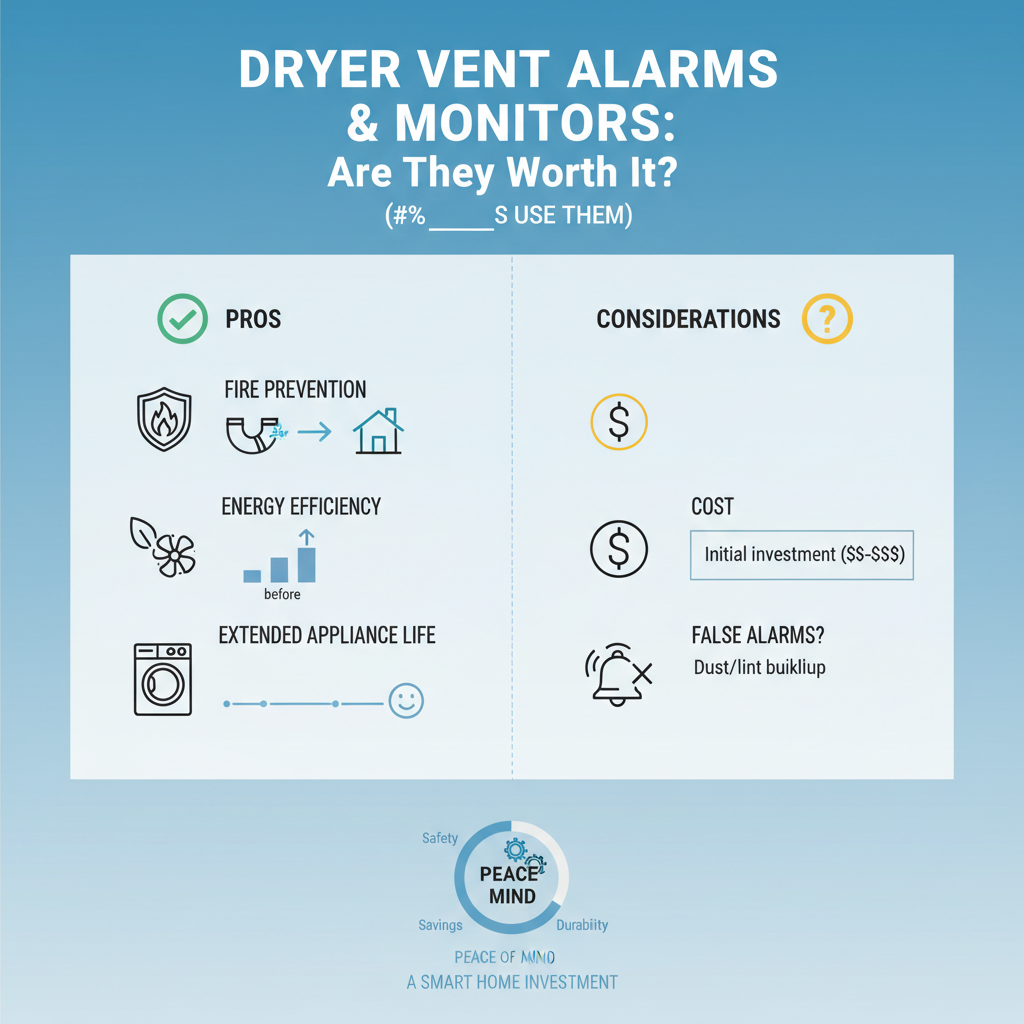 Dryer Vent Alarms & Monitors: Are They Worth It? (#% Pros Use Them) - Understanding Dryer Vent Alarms & Monitors: Are They Worth It? (#% Pros Use Them) - visual guide