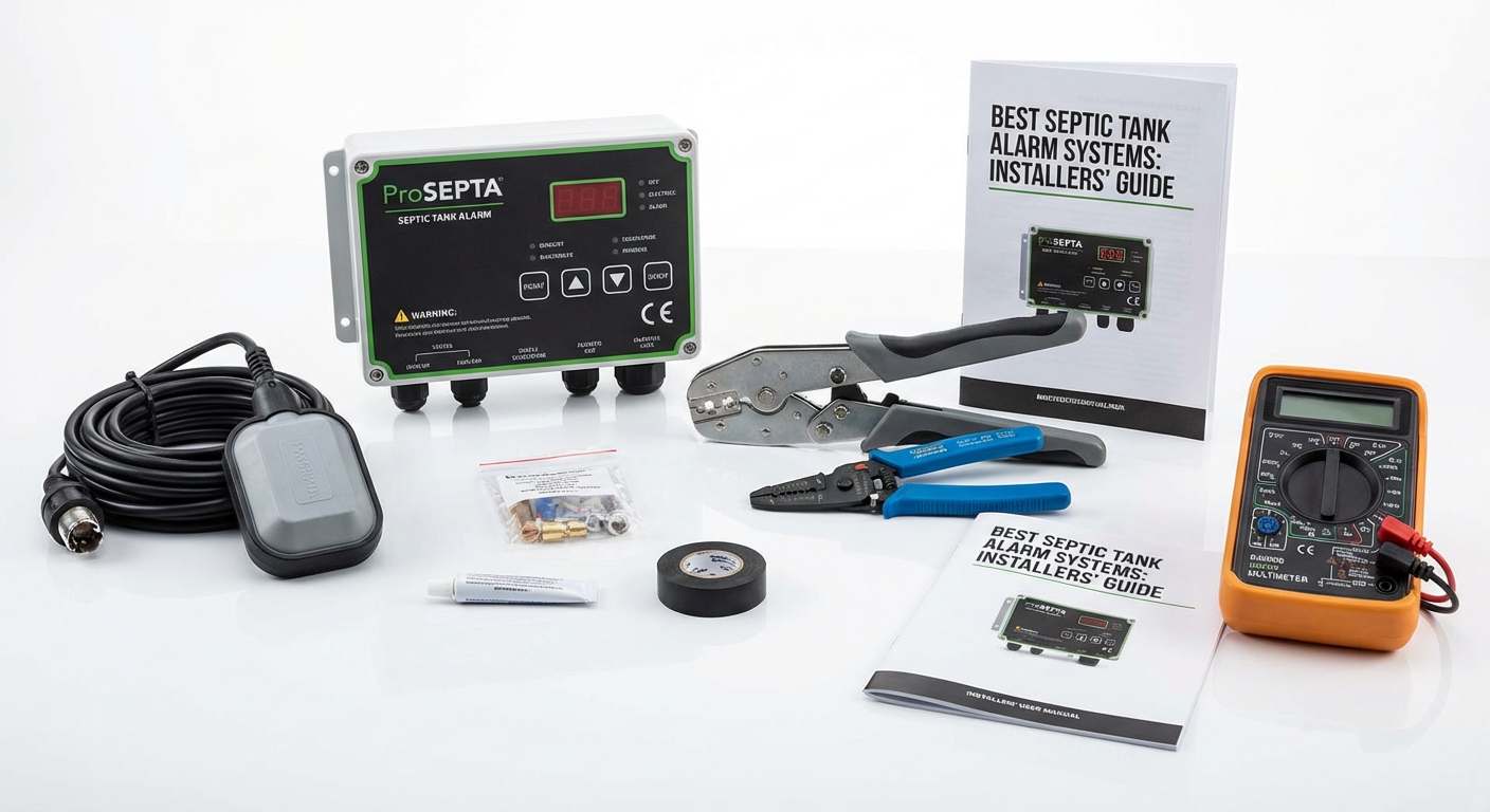 Best Septic Tank Alarm Systems: What Do Installers Recommend? - Professional equipment used for Best Septic Tank Alarm Systems: What Do Installers Recommend?