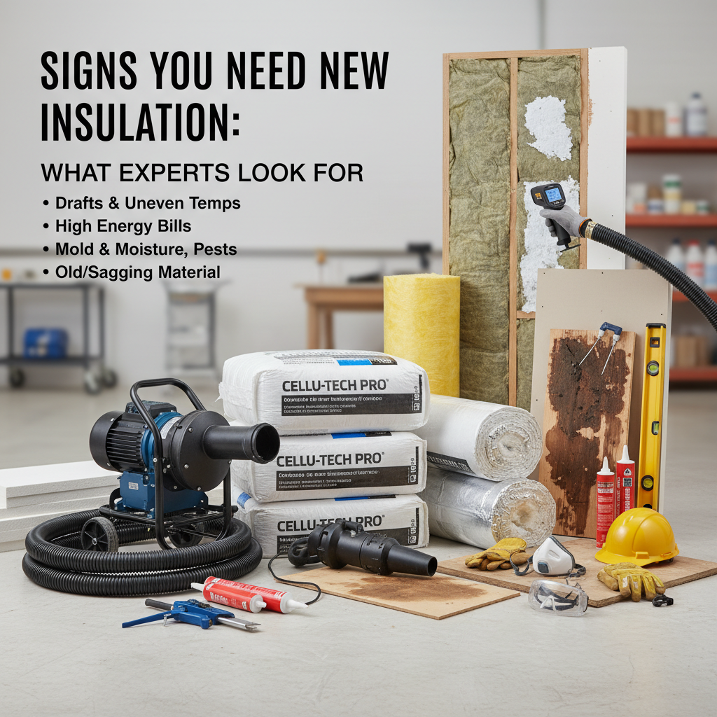 Signs You Need New Insulation: What Experts Look For - Professional equipment used for Signs You Need New Insulation: What Experts Look For