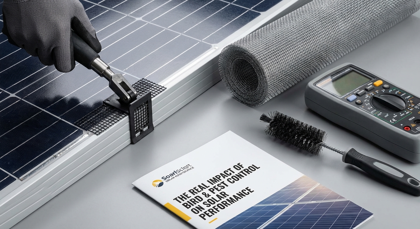 The Real Impact of Bird and Pest Control on Solar Panel Performance - Professional equipment used for The Real Impact of Bird and Pest Control on Solar Panel Performance