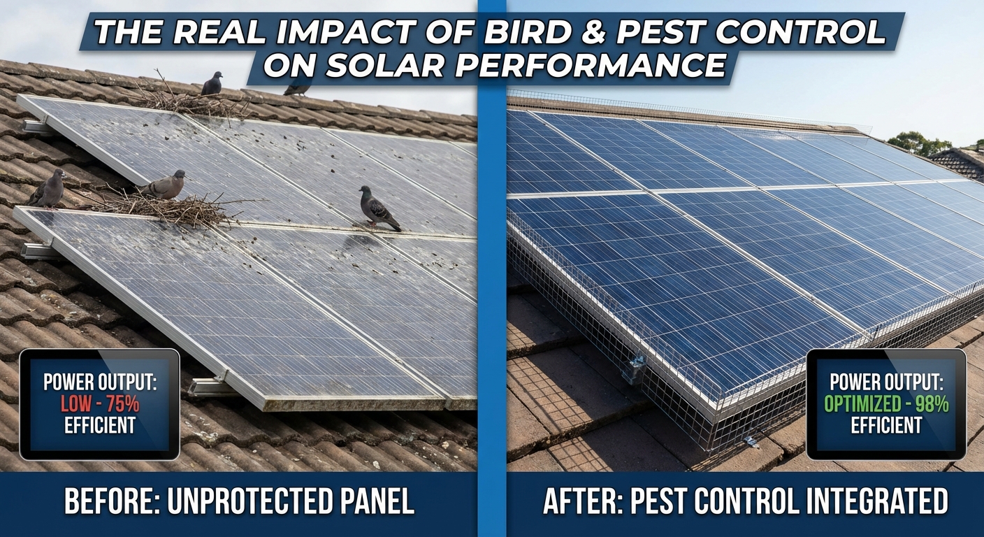The Real Impact of Bird and Pest Control on Solar Panel Performance - Comparing options for The Real Impact of Bird and Pest Control on Solar Panel Performance