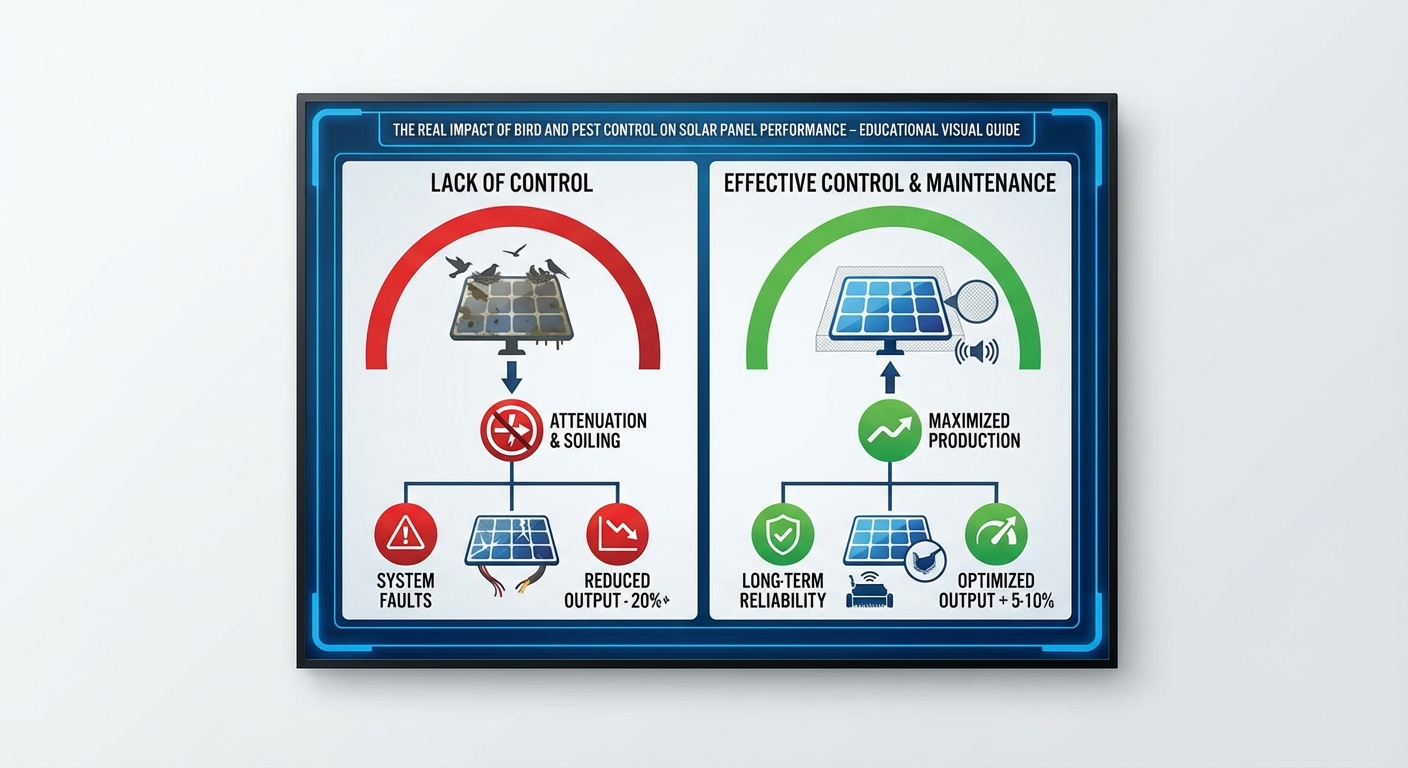 The Real Impact of Bird and Pest Control on Solar Panel Performance - Understanding The Real Impact of Bird and Pest Control on Solar Panel Performance - visual guide