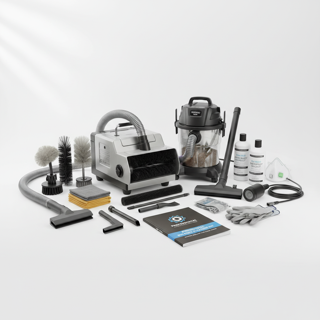 DIY Air Duct Cleaning Kits: What Do Professionals Say About Their Effectiveness? - Professional equipment used for DIY Air Duct Cleaning Kits: What Do Professionals Say About Their Effectiveness?