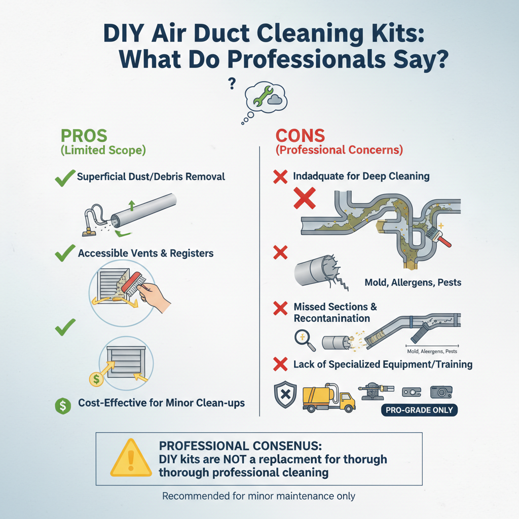 DIY Air Duct Cleaning Kits: What Do Professionals Say About Their Effectiveness? - Understanding DIY Air Duct Cleaning Kits: What Do Professionals Say About Their Effectiveness? - visual guide